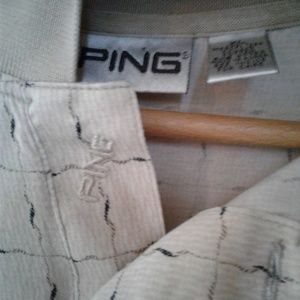 GOLF PING extra large cotton shirt
